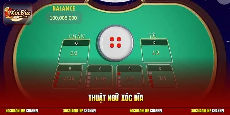 thuật ngữ xóc đĩa